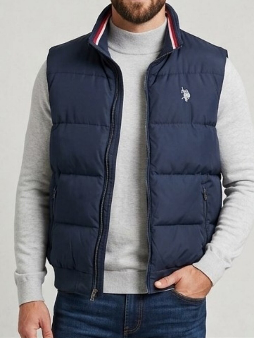 U.S. Polo Assn. Navy Blue Vest